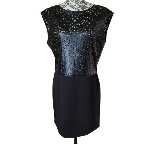 House of Harlow 1960 Dresses & Skirts - House of Harlow 1960 pleather cutout dress size large